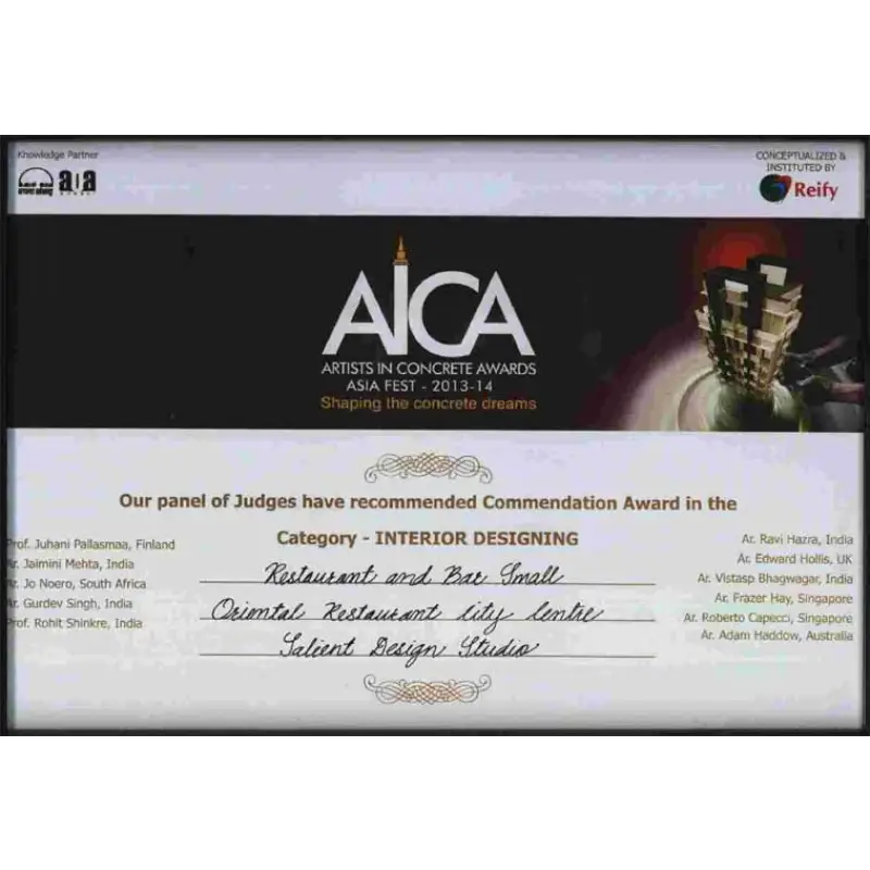 Artists in Concrete Awards Asia Fest