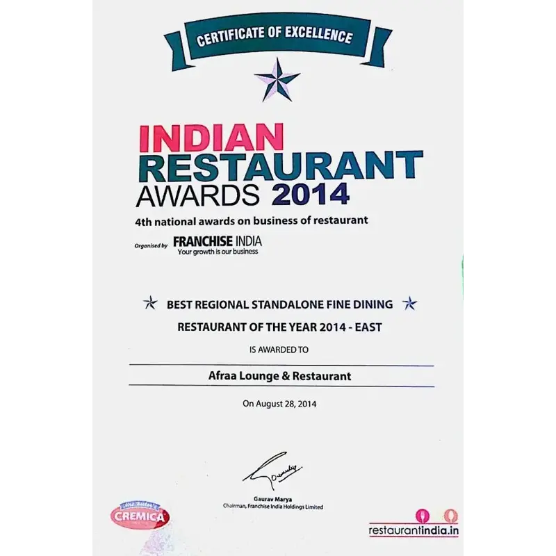 Indian Restaurant Awards